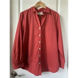 Foxcroft Shirt Womens 14 Wrinkle Free Button Down Long Sleeve Classic Blouse
